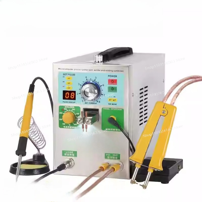 Spot Welder 18650 Battery Pack - 3.2KWパルス誘導自動スポット溶接機709AD+、18650バッテリーパック溶接用