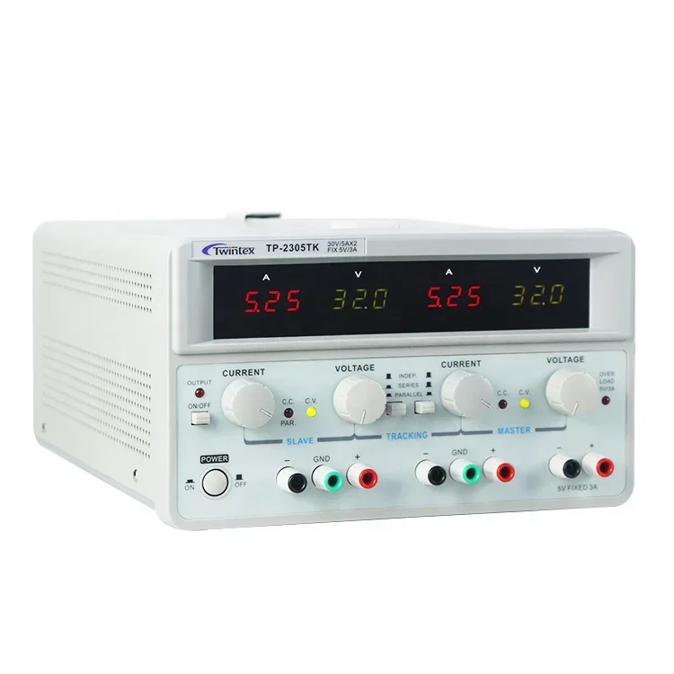 Linear Lab Power Supply Adjustable - 2026/Twintex TP-2305E 300W対称型リニアラボ調整可能可変電圧デュアルチャンネルDC電源 30V 5A