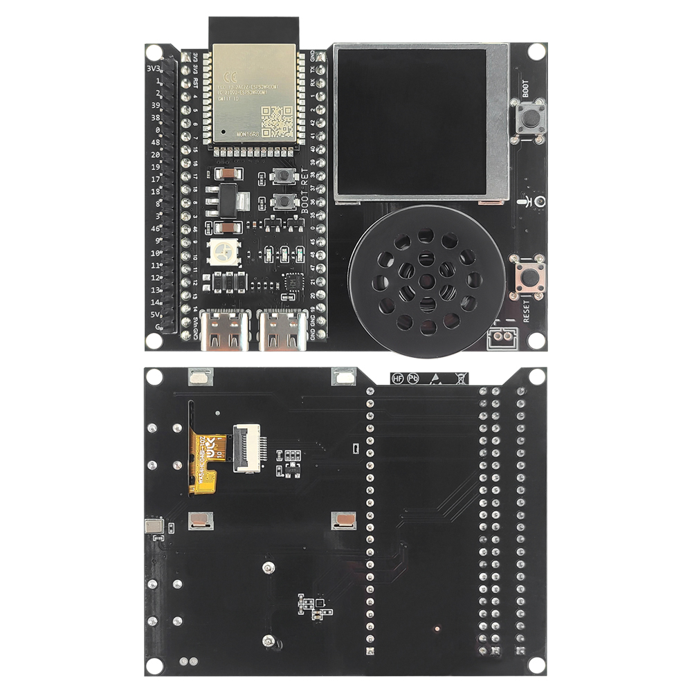 Esp32 S3 Development Board Lot - ESP32-S3 N16R8 開発ボード 1.54 インチ TFT