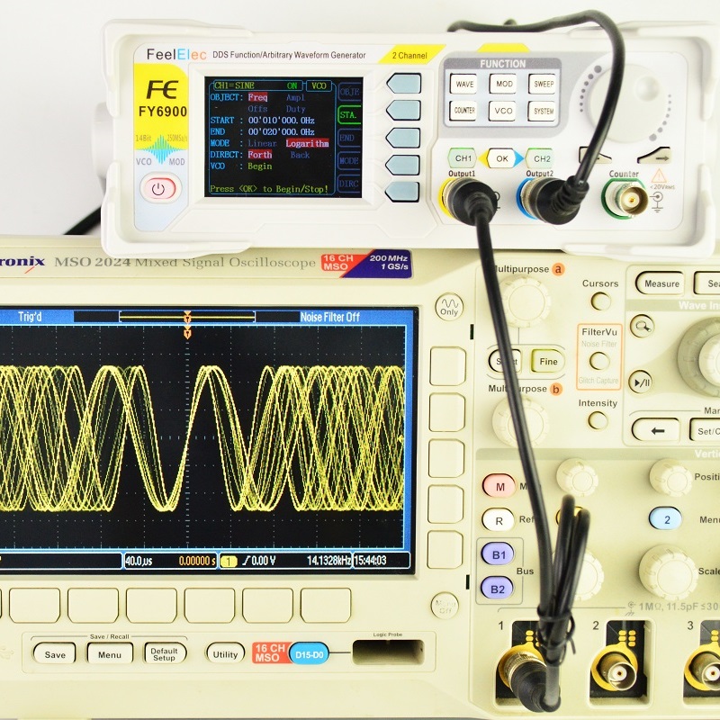 Feelelec FY6900 0-60MHz デジタル信号 - Function Arbitrary Waveform Generator のレビューと価格