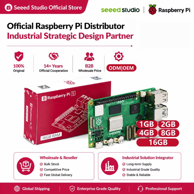 卸売製品 オリジナル5 開発ボードキット モデルB 5B 1 - Raspberry Pi 5 8Gb Kit のレビューと価格