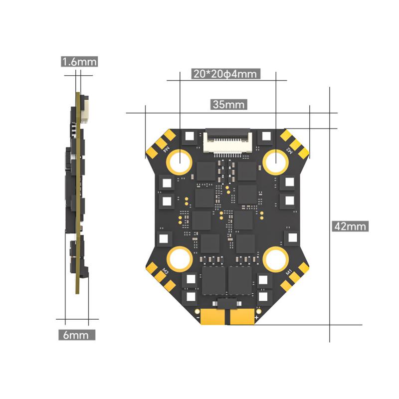 Iflight Borg F7 Mini Stack（Bor - Fpv Flight Controller F7 Stack 60A のレビューと価格